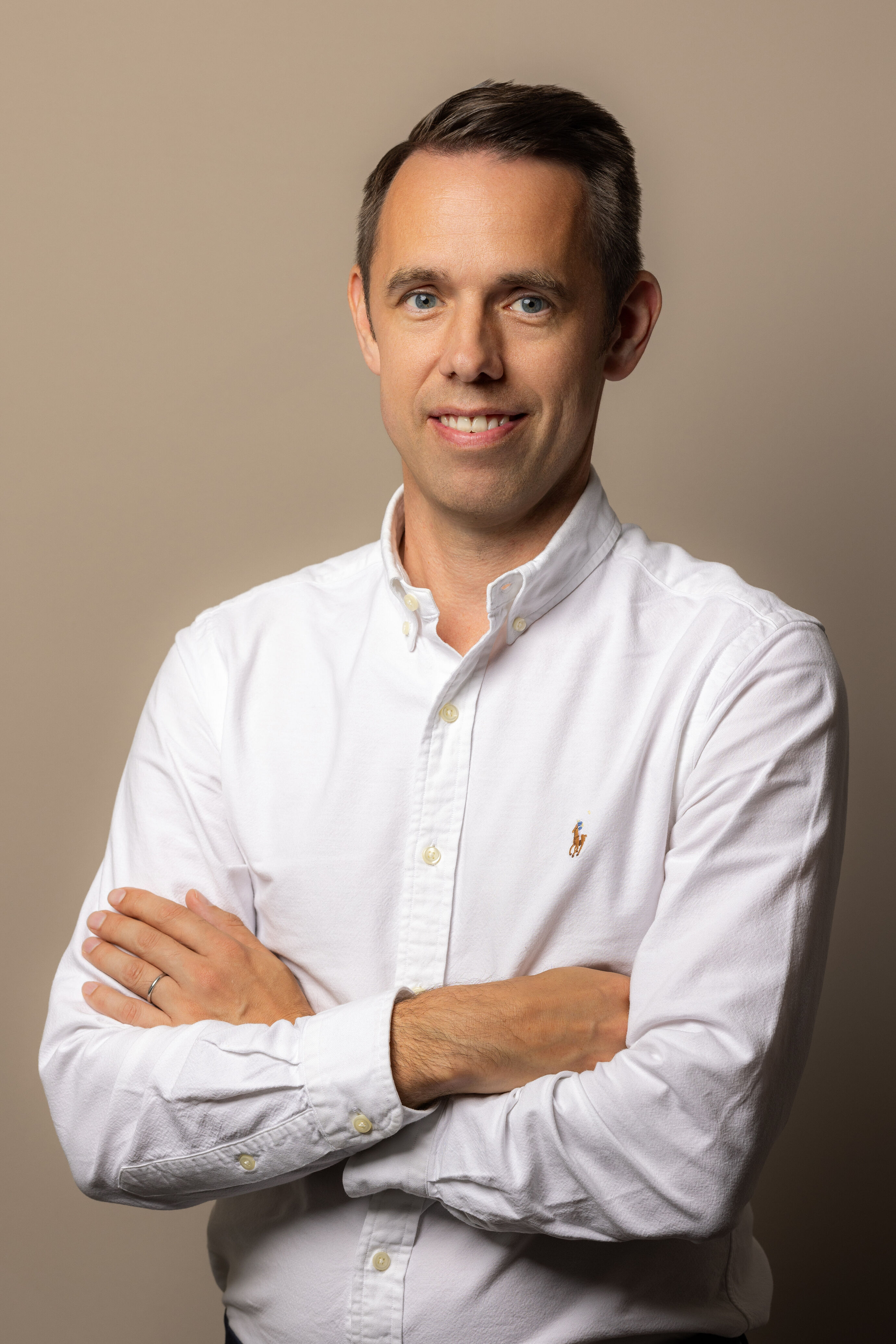 Porträt eines Mannes mit offener Ausstrahlung