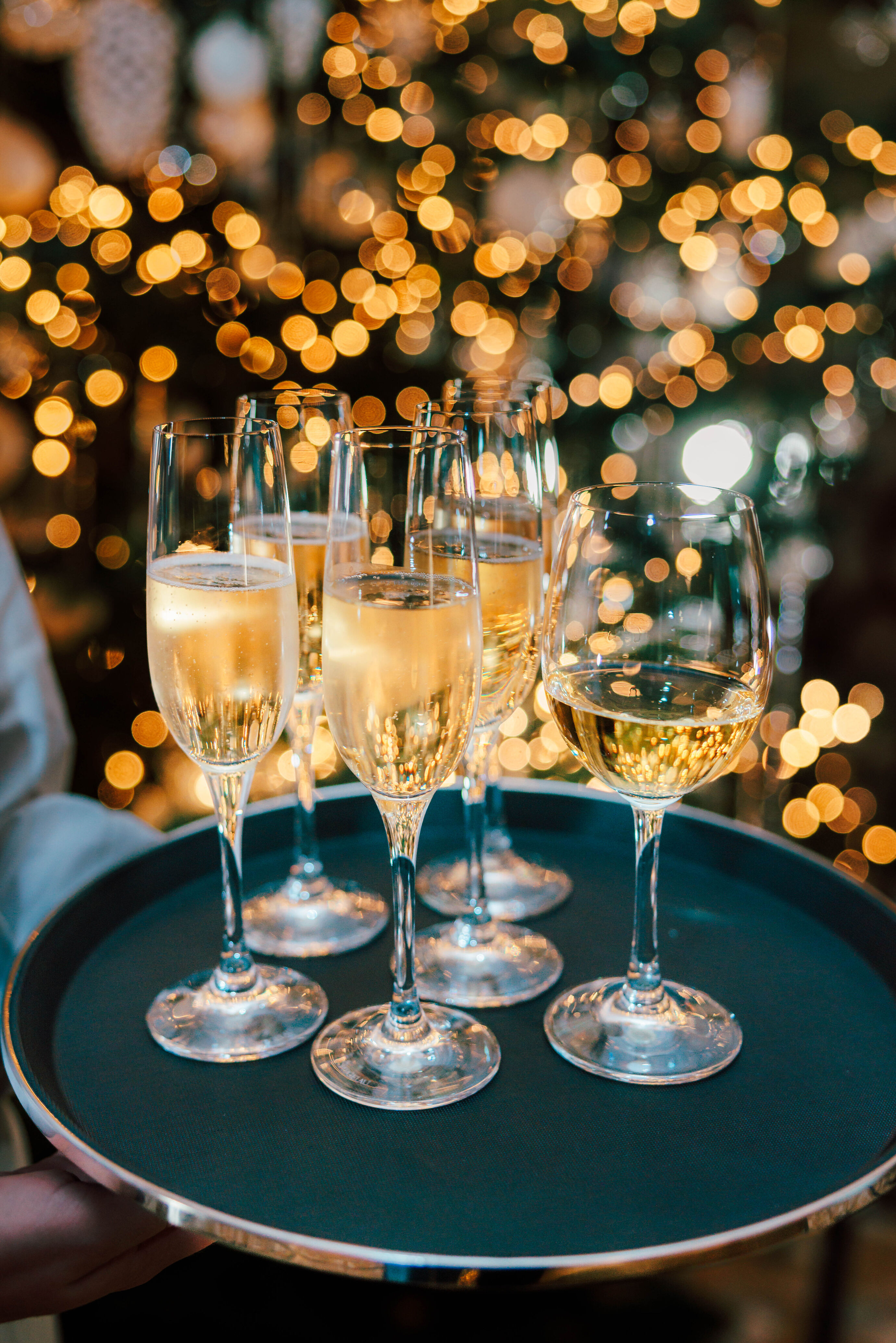 Eventfotograf Zürich – Champagnergläser beim Apéro