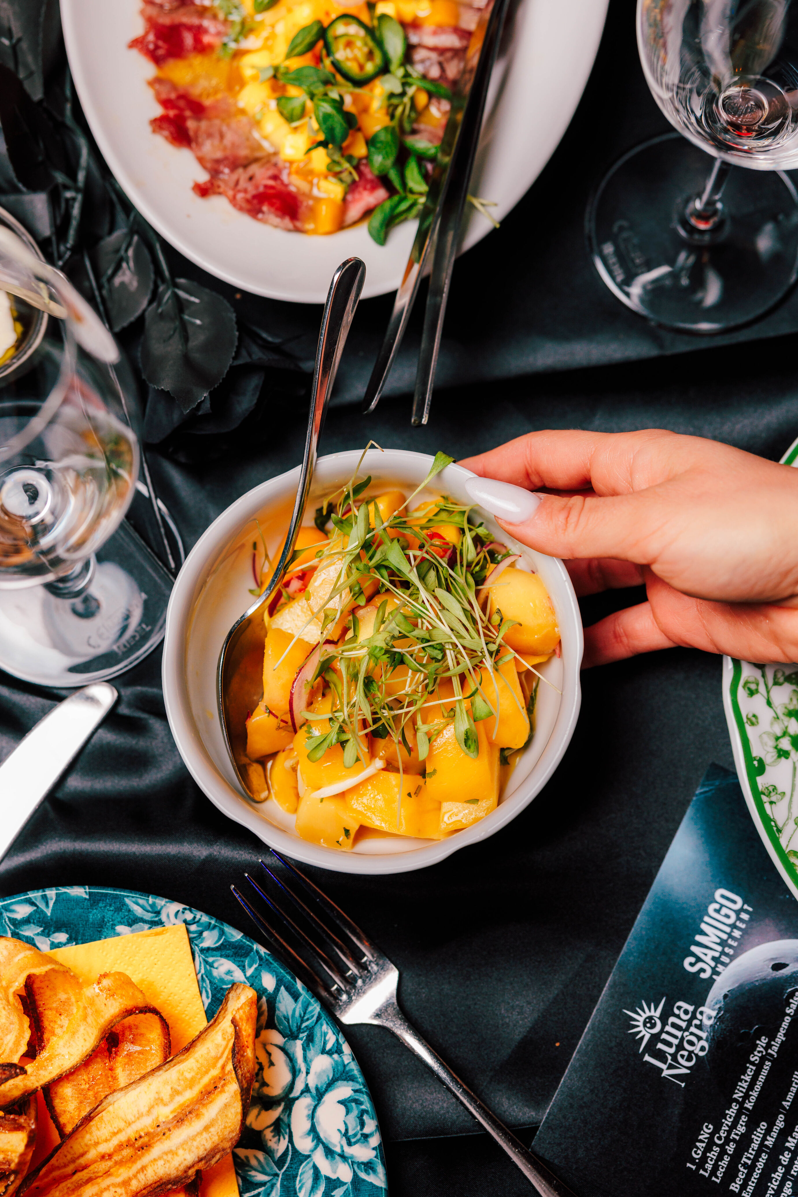 Eventfotograf Zürich – exklusives Dinner mit Pasta und Wein