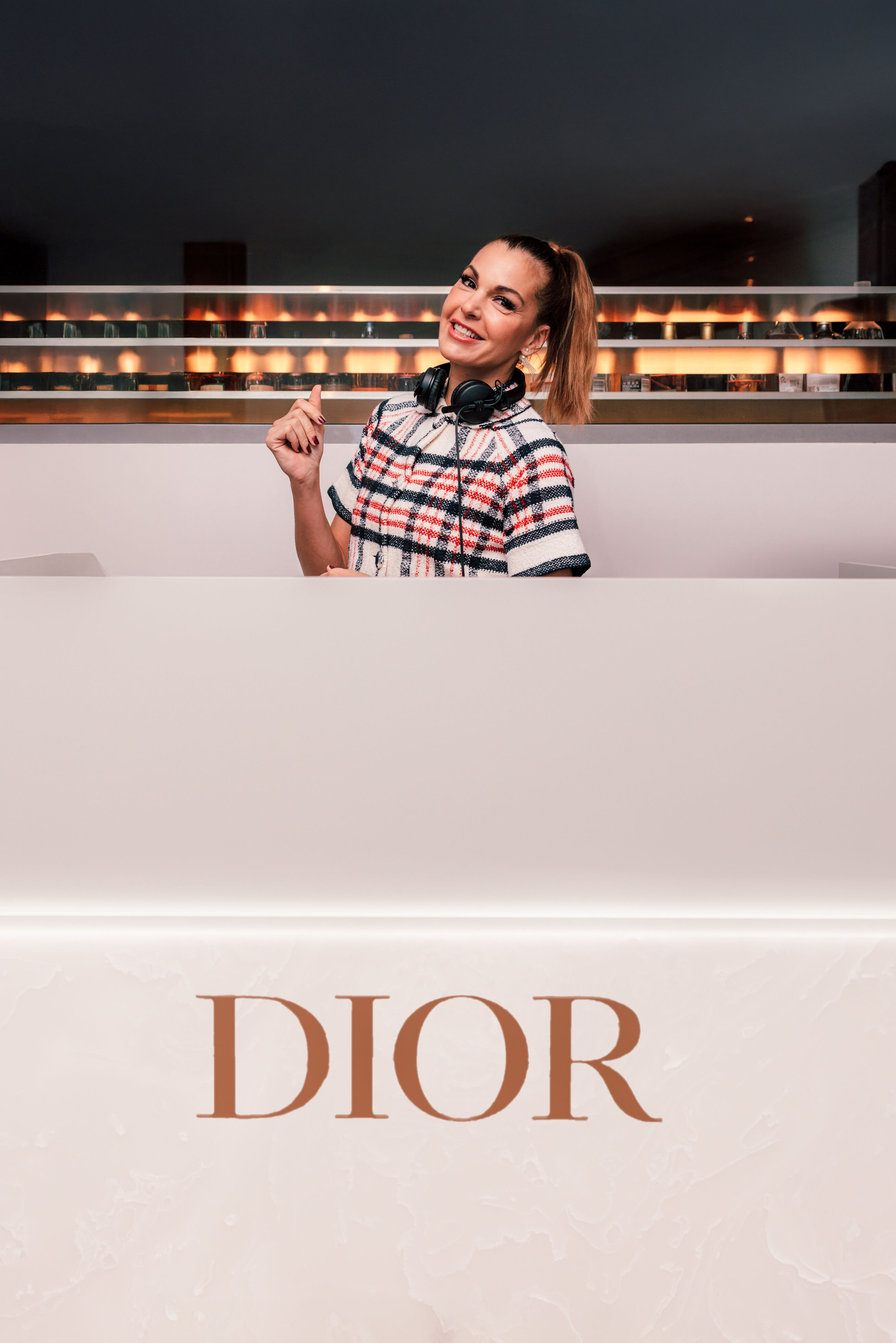 Eventfotograf Zürich – Tanja La Croix als DJane beim Dior Event