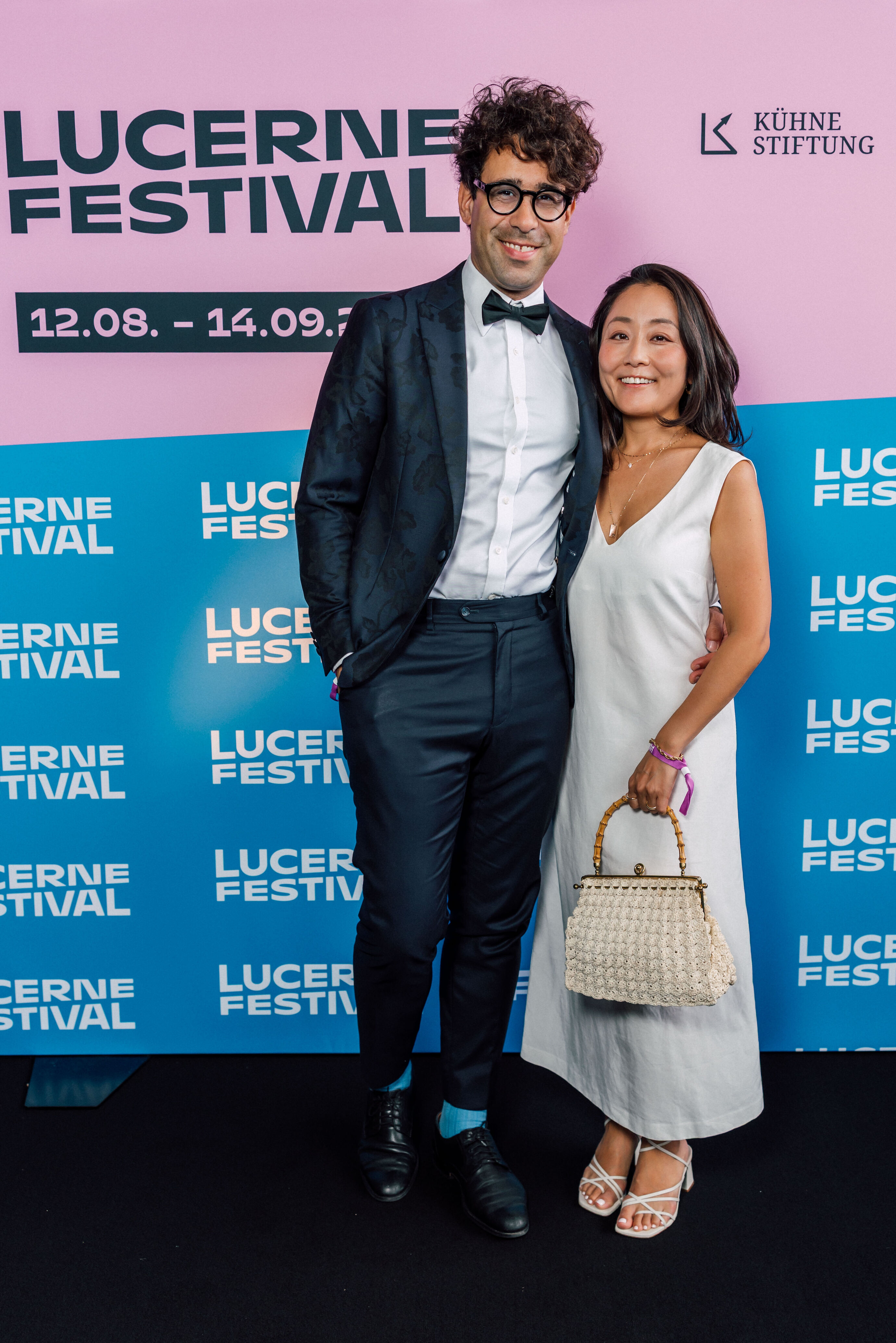 Eventfotograf Luzern – Noah Veraguth mit seiner Frau Sayori Wada beim Lucerne Festival