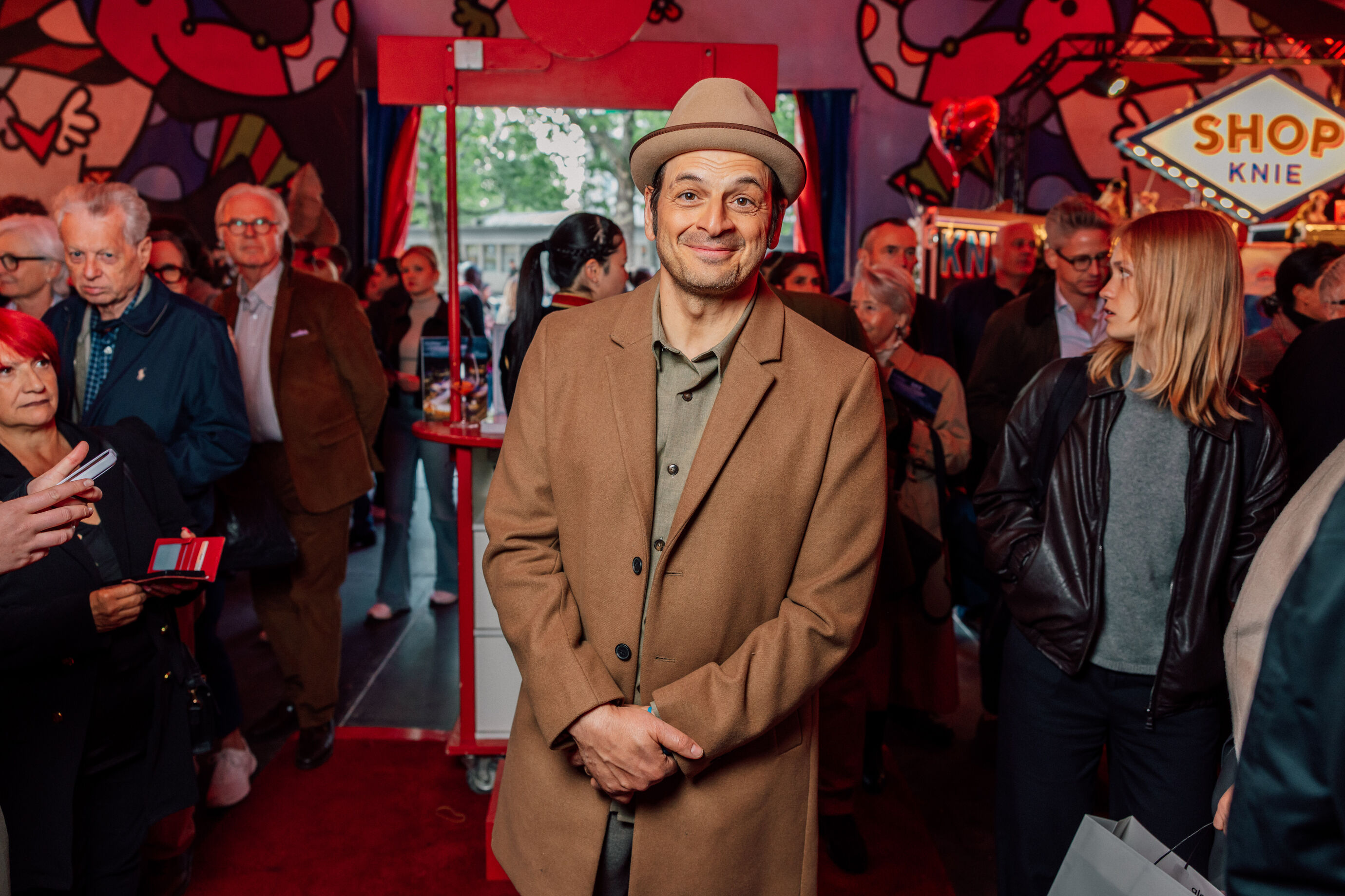 Eventfotograf Zürich – Kaya Yanar als Gast beim Zirkus Knie Event