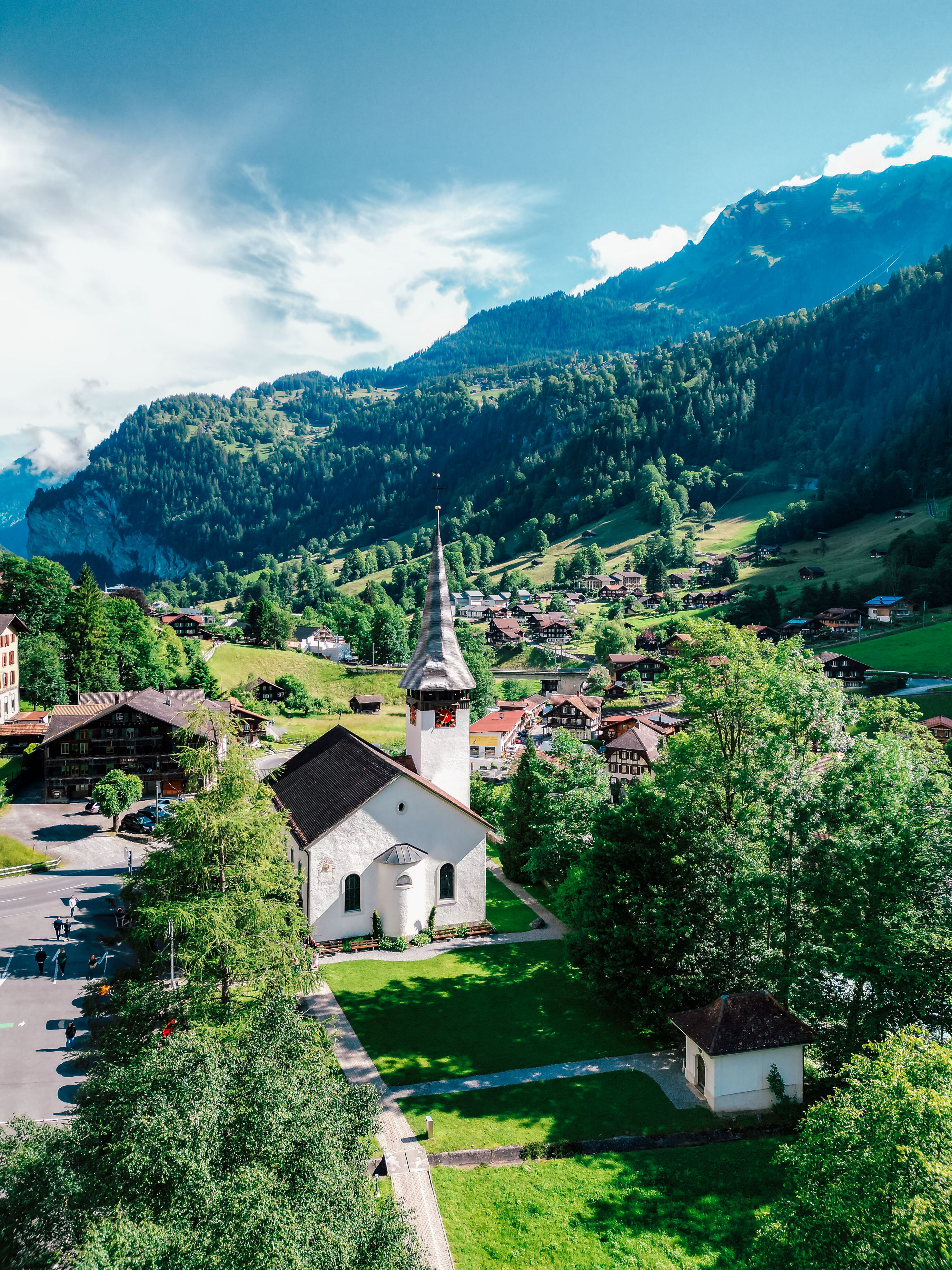 Firmung in Lauterbrunnen